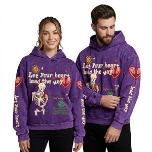 Servicio OEM, Sudaderas Extra Grandes Personalizadas 100% Algodón, Estampadas, Unisex, Otoño, Transpirables, Ecológicas, Anti-encogimiento - Product Image 1