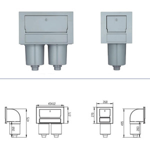 Whirl Massage Spa Pool Whirlpool Water <strong>Hot</strong> <strong>Tub</strong> Bathtub Filter Water Filter Pool Skimmer <strong>Net</strong> Outdoor <strong>Hot</strong> <strong>Tub</strong> Pool Filter System - Product Image 3