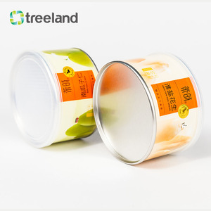 Fancy kín tái chế xi lanh Hạt giống hoa và thức ăn vật nuôi lưu trữ giấy composite có thể với vỏ-off nắp cho tổ chức - Product Image 3