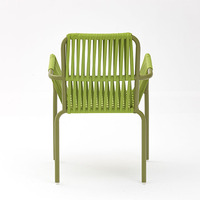 Chaises de jardin modernes, maison, cour, pelouse, Patio, cadre extérieur en aluminium, chaise à corde