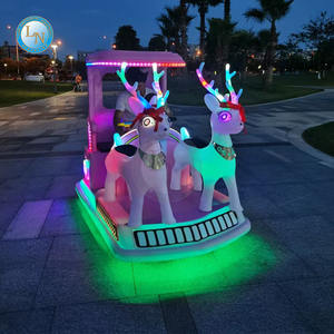 Venta Directa de Fábrica: Nuevo Coche Eléctrico de Choque (Bumper Car) con Diseño de Alces para Parques de Atracciones Comerciales Infantiles - Product Image 1