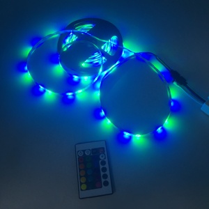 <span class=keywords><strong>Ruban</strong></span> <span class=keywords><strong>LED</strong></span> RGB 2835 Étanche Flexible DC 12V 2835 SMD pour Décoration de Chambre - Product Image 3