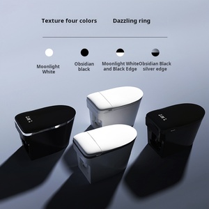 Modern All-in-One Smart Toilet Automatic Open/Close Lid Tankless <strong>Bidet</strong> Remote Control Seat Heating S-Trap Drainage for Bathroom - Product Image 3
