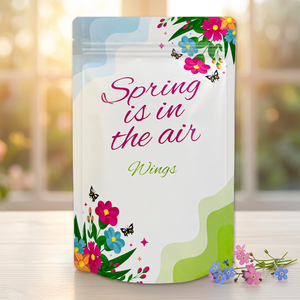 Custom Printed Stand Up <b>Pouch</b> Zipper Mylar Bags Food Grade for Candy Dried Flower Snack Gift Packaging - Product Image 1