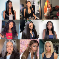 Extensiones de Cabello Humano Virgen Brasileño con Cierre Frontal HD, Paquetes de Muestra Gratis para Proveedores, Cabello Alineado con la Cutícula