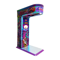Machine d'arcade de boxe Superfun Iron Kids avec interface en anglais, garantie 1 an, pour un joueur, idéale pour les salles de jeux, centres de divertissement et centres commerciaux
