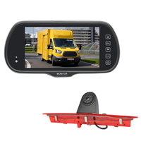 PJAUTO 6,5 pulgadas IPS copia de seguridad vista trasera coche vehículo Cámara espejo SISTEMA DE Monitor para camión autobús Van RV