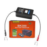 Moniteur de batterie de voiture KONNWEI Bluetooth BK300, dispositif de surveillance de batterie 12V 24V, outil de test du système de charge et de démarrage de voiture