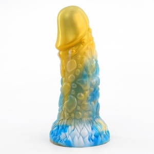 Prix de gros usine, Grand Dildo XXL en matière douce à surface soyeuse, Dildo pénis animal, Pénis artificiel pour hommes - Product Image 4