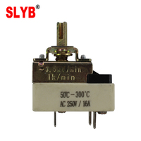 Thermostat capillaire en fer pour incubateur d'œufs, panneau de commande, chauffe-eau à gaz, four, bouton de commande, thermostat capillaire en plastique SLYB Commercial 220V Sûr WHD-300B