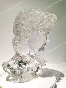 Акриловая 3D резьба, человеческая ПММА 5D гравировка, известная статуя Давида lucite, для продажи - Product Image 2