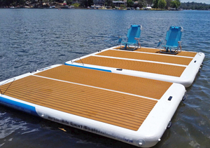Dwf Float Pool Island Swimming Dock Platform <strong>Deck</strong> Water Play Equipment Inflatable Jet Ski Floating <strong>Yoga</strong> Platform - Product Image 4