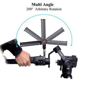 YEHA professionnel Gimbal poignée support de montage poignée vidéo poignée avec plaque de chaussure froide pour DJI <span class=keywords><strong>Ronin</strong></span> <span class=keywords><strong>S</strong></span> SC S3 SC2 stabilisateur - Product Image 3