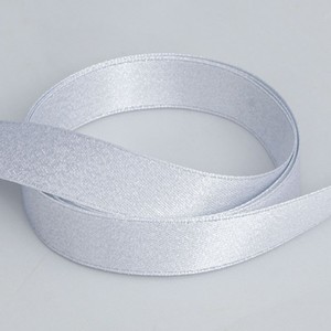 <span class=keywords><strong>Ruban</strong></span> tissé double face or/argent personnalisé scintillant 2,5/3,8 cm pour emballage cadeau de mariage et décoration de Noël - Product Image 3