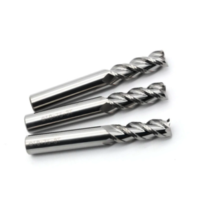 Fraise à queue en carbure 55HRC AlTiN, 3 cannelures, outils de fraisage CNC, tige de 150 mm de long pour le fraisage du bois, du métal, des marches et des rainures, OEM - Product Image 3