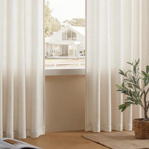 Nuovo materiale Hotel <span class=keywords><strong>di</strong></span> qualità solido Voile eco-friendly tessuto bianco <span class=keywords><strong>lino</strong></span> <span class=keywords><strong>tende</strong></span> trasparenti <span class=keywords><strong>per</strong></span> soggiorno - Product Image 2