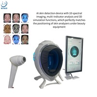 Analizador de Piel con IA Litian 10 Spectrums LT-FD010, 19 Indicadores de Piel, Simulación 3D, Almacenamiento en la Nube, No Invasivo
