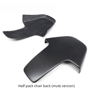 Respaldo de asiento de <span class=keywords><strong>coche</strong></span> de fibra de carbono seco Real de alta calidad, cubierta para reposacabezas, decoraciones de <span class=keywords><strong>coche</strong></span> adecuadas para BMW M3 M4 M2 G80 G87 G82 - Product Image 4