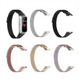 สายนาฬิกาสแตนเลสสตีลแบบมิลานีส สำหรับ Samsung Fit <span class=keywords><strong>SM</strong></span>-<span class=keywords><strong>R370</strong></span> ผลิตในประเทศจีน บรรจุภัณฑ์แยกชิ้น - Product Image 3