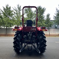 Tracteur agricole compact et écoénergétique 50HP 60HP 70HP 80HP 4x4 à roues