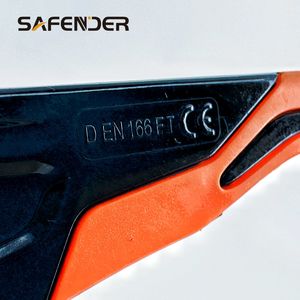 עיצוב התאמה אישית משקפיים חיצונית rx מחזה עם חתיכות האף tpr רך ועדשות PC להגנה אישית - Product Image 5