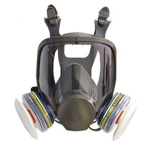 <span class=keywords><strong>Respirator</strong></span> Wajah Penuh Industrial Multiple 6800, <span class=keywords><strong>Respirator</strong></span> Silikon yang Dapat Digunakan Kembali dengan Filter Ganda untuk Perlindungan dari Debu dan Uap - Product Image 2
