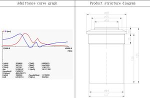 Trasduttore a ultrasuoni per uso generico da 35KHz con campo di rilevamento 0.45-13m protezione IP68 per la misurazione della distanza - Product Image 3
