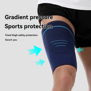 Wholesale High Elastic <strong>Thigh</strong> Brace Nylon <strong>Thigh</strong> <strong>Supports</strong> Compression <strong>Thigh</strong> Sleeve Men Women - Product Image 5