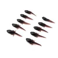 Appât souple réaliste en TPE S/L pour la pêche au leurre et à la mouche, appât souple pour loche sauvage, outils et accessoires de pêche
