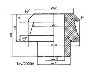 ฉนวนกันความร้อนพอร์ซเลนบี630A 1KV ราคาที่น่าสนใจ - Product Image 5