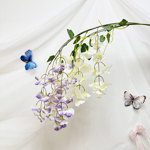 Fábrica de Flores Meiyu, Flores Artificiales de Guisante Dulce, Decoraciones de Boda de Seda, Arreglos Florales Hechos a Mano para Bodas - Product Image 4