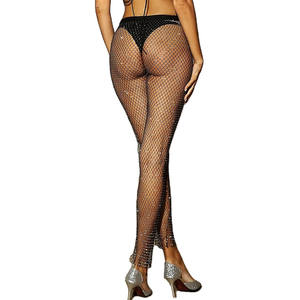 <span class=keywords><strong>Pantalon</strong></span> en résille à <span class=keywords><strong>strass</strong></span> Sexy de luxe, nouveau Style d'été à la mode, <span class=keywords><strong>pantalon</strong></span> en résille en cristal droit - Product Image 2