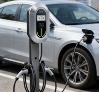 Chargeur DC pour véhicules électriques de 120 kW haute performance avec système de paiement intelligent pour utilisation commerciale sur autoroute