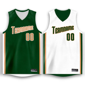 Maillots de basket-ball unisexes de haute qualité, imprimés par sublimation, respirants, à séchage rapide, 100% polyester, avec logos - Product Image 2