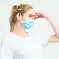 חד פעמי כירורגית מסכה לא ארוג מסיכת פנים בד לנשימה מסכת פנים רפואיים