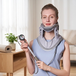 Produit <span class=keywords><strong>de</strong></span> thérapie vertébrale Alphay, dispositif d'étirement du cou, attelle cervicale, collier cervical pour <span class=keywords><strong>hernie</strong></span> <span class=keywords><strong>discale</strong></span> cervicale - Product Image 1