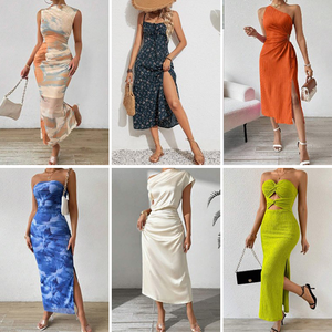 ชุดเดรสฤดูร้อนสำหรับผู้หญิง แบบเซ็กซี่ แขนกุด ทรงเข้ารูป พิมพ์ลายลำลอง ยอดนิยม ลดราคาพิเศษ จัดส่งแบบสุ่ม ไม่มีแบรนด์ กวางตุ้ง - Product Image 4