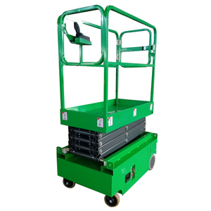 Máquina de Elevação Pequena Autopropelida Tipo Tesoura, Macaco de Elevação a Ar para Manutenção em Armazém com CE - Product Image 4