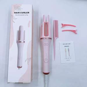 Offre Spéciale professionnel en céramique Long baril bigoudi baguette Portable électrique automatique rotatif coiffure rapide <span class=keywords><strong>fer</strong></span> à friser - Product Image 2