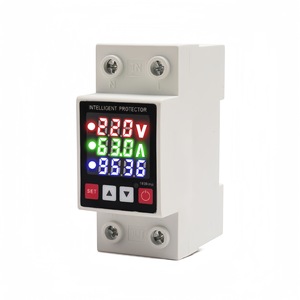 เครื่องป้องกันอัจฉริยะ2P 63A รางดินแรงดันไฟฟ้าจอแสดงผลดิจิตอลจอแสดงผลดิจิตอลเฟสเดียว AC 100V 400V - Product Image 2