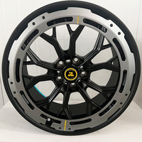 Jiangzao Vente chaude Jantes forgées sur mesure Aerodisc Aero Ring 2 pièces 17 18 19 20 21 22 23 24 pouces