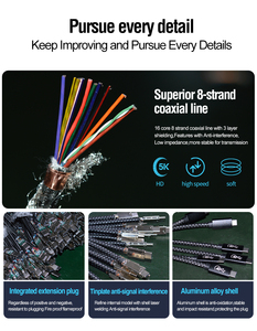 <span class=keywords><strong>B</strong></span>ện usb4.0 Loại-C cáp hỗ trợ 8k60hz 100 wát 5A Sạc nhanh dữ liệu cho điện thoại Android máy tính xách tay 5A <span class=keywords><strong>Type</strong></span>-C <span class=keywords><strong>USB</strong></span> 0.2m - Product Image 6