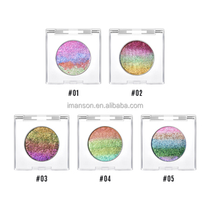 <strong>High</strong> Pigment 5 in 1 <strong>Rainbow</strong> Face Eye Makeup Sparkling Chameleon Eyeshadow Glitter Eye <strong>Shadow</strong> - Product Image 5