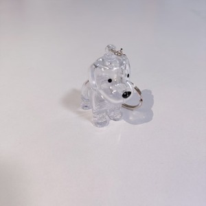 Boîte de rangement transparente en plastique pour poils de <span class=keywords><strong>chiot</strong></span> avec pendentif Westie de dessin animé pour la décoration intérieure de voiture et ornement suspendu - Product Image 4
