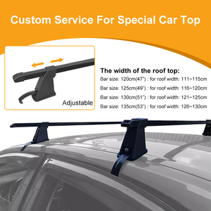 Portaequipajes Universal de Aleación para Techo de <span class=keywords><strong>Coche</strong></span>, Portaequipajes de Acero - Product Image 5