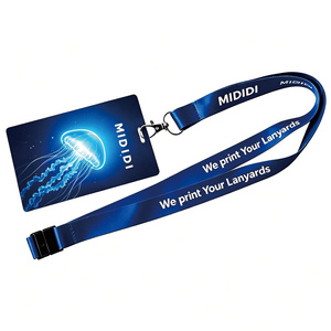 <span class=keywords><strong>Carte</strong></span> d'identité en PVC avec cordon, cordon cadeau pour croisière, cordon en polyester, cordon de cou par sublimation, cordons personnalisés avec logo - Product Image 3