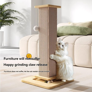 Özel Modern kedi ağacı kulesi kendinden eğlenceli dikey tırmanma çerçeve ile aşınmaya dayanıklı Sisal çizilmeye kurulu - Product Image 4