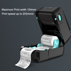 Impresora de etiquetas adhesivas nhiệt nhãn dán chuyển nhãn máy in nhãn 80mm mã vạch máy in in nhãn máy - Product Image 1