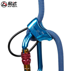 Descensor Xinda de Aleación de Aluminio Rojo, Equipo de Escalada en Roca, Dispositivo de Descenso de Gran Altitud - Product Image 3