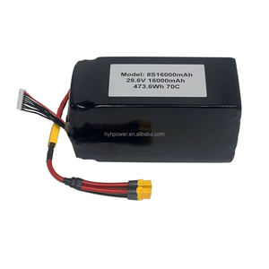 Compact 8S 29.6V 16000mAh High Rate Flat Voltage Output Medium Load Crop Sprayer UAV <b>Battery</b> - Product Image 3